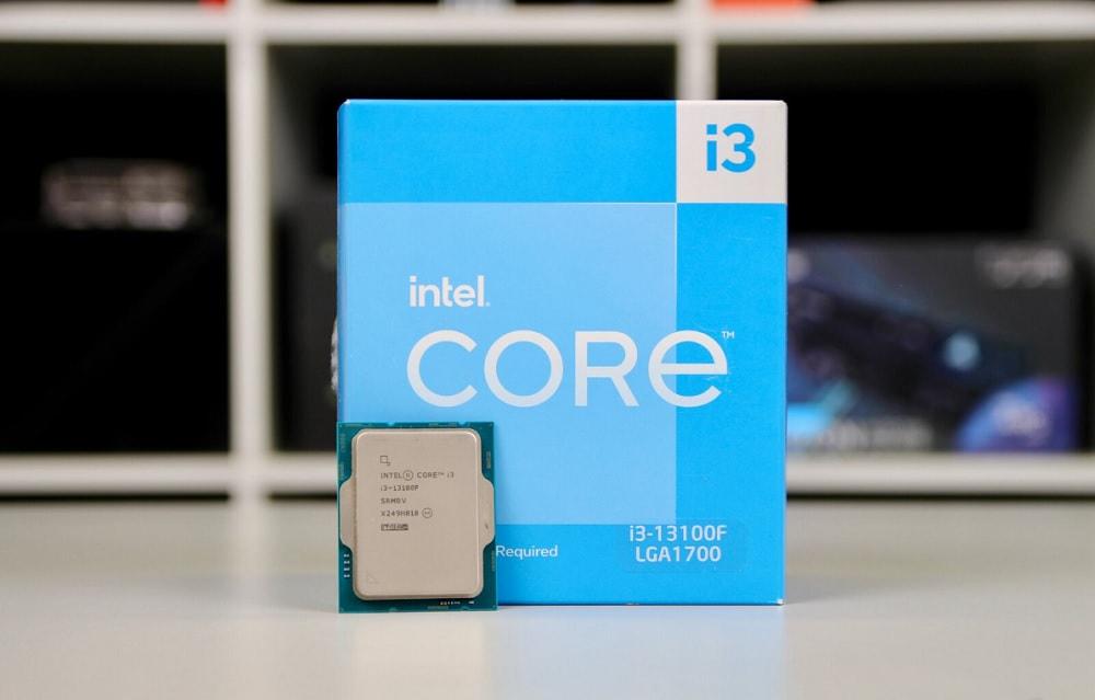 CPU Intel Core i3 13100F | LGA1700, 4 nhân/8 luồng, Max 4.5 GHz Full Box