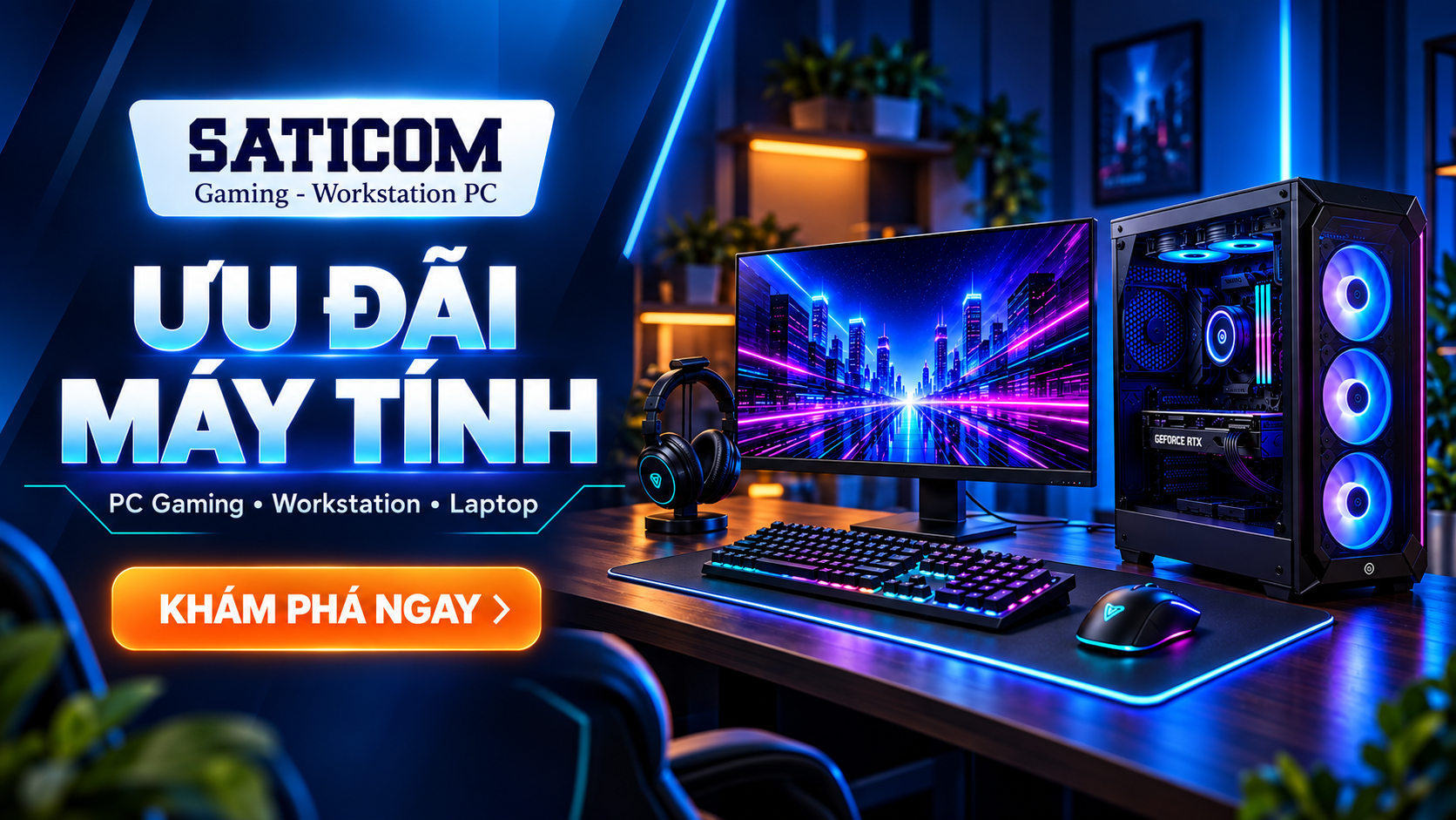 Ưu đãi máy tính Saticom