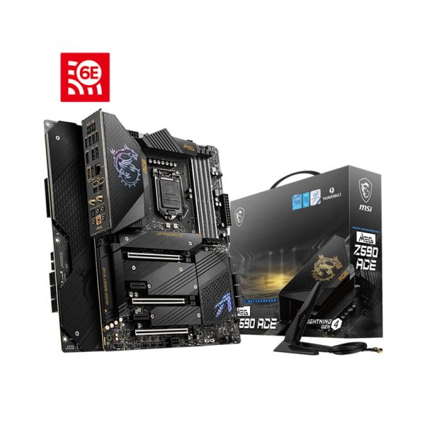 Mainboard MSI Z590 ACE (Intel Z590, Socket 1200, ATX, 4 khe Ram DDR4)