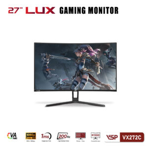 Màn hình cong VSP VX272C (27inch / VA / FHD / 200Hz / 1ms / Freesync)