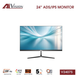 Màn hình phẳng Aivision V2407S (24inch / IPS / FHD / 100Hz / 5ms / Đen / ver 2025)