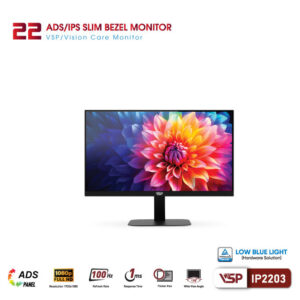 Màn hình máy tính văn phòng VSP IP2203 (22inch / FHD / 100Hz / 1ms)
