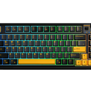 BÀN PHÍM CƠ AULA AU75 GAMING 3 MODE | Phiên bản màu Đen+xám+cam/ Star Vector Switch
