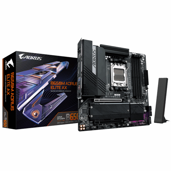 Mainboard (Amd) Gigabyte B650M Aorus Elite Ax Ddr5