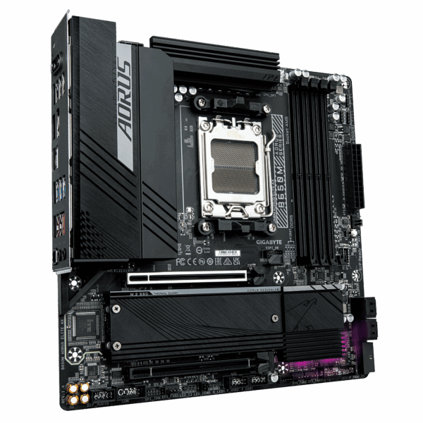 Mainboard (Amd) Gigabyte B650M Aorus Elite Ax Ddr5 - Ảnh 3