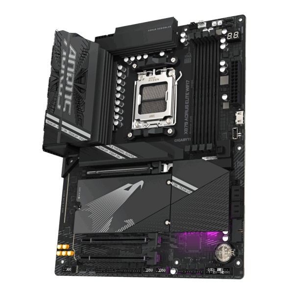 Mainboard (Amd) Giga X870 Aorus Elite Wifi7 DDR5 - Ảnh 4