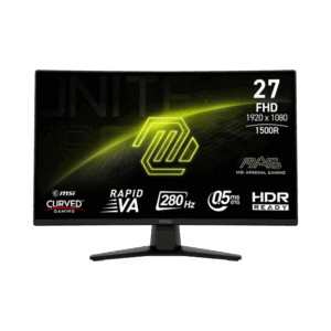 Màn hình Gaming MSI Optix G274CXF | 27 inch, FHD, Rapid VA, 280Hz, 0.5ms, cong