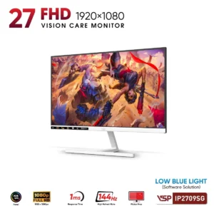 Màn Hình VSP IP2709SG (27inch / IPS / FHD / 144Hz / 1ms / FreeSync / Adaptive Sync / Black)
