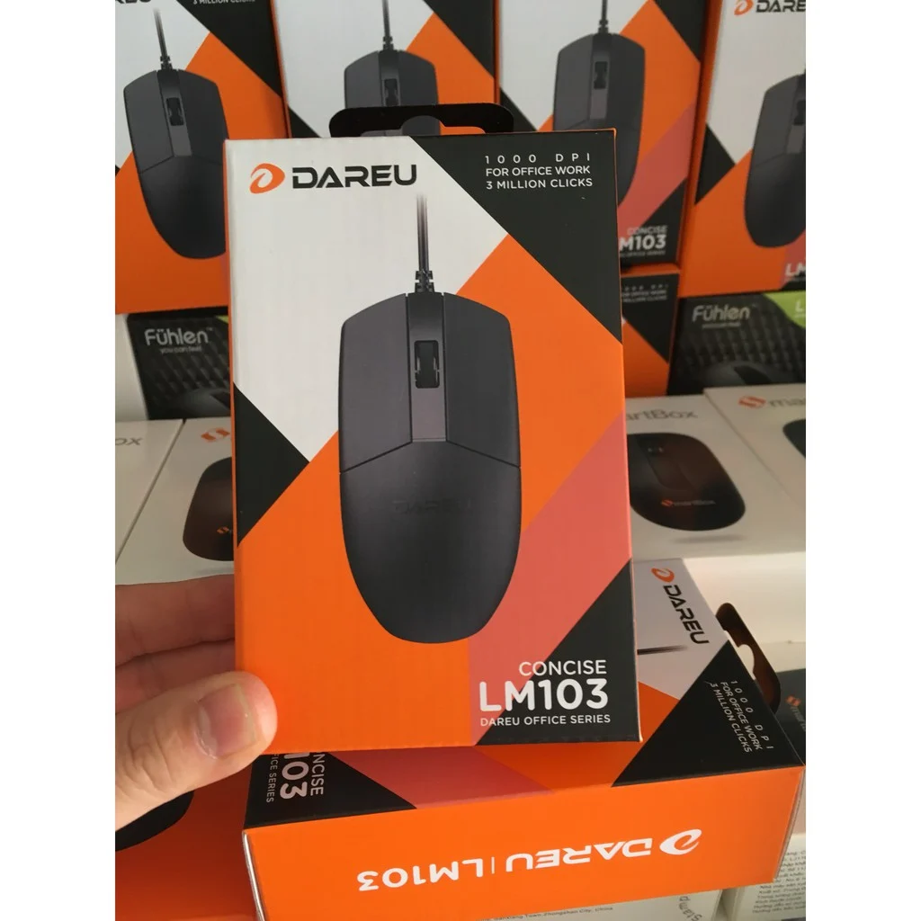 Chuột DareU LM103 Có Dây USB, 1000 DPI thumbnail 2