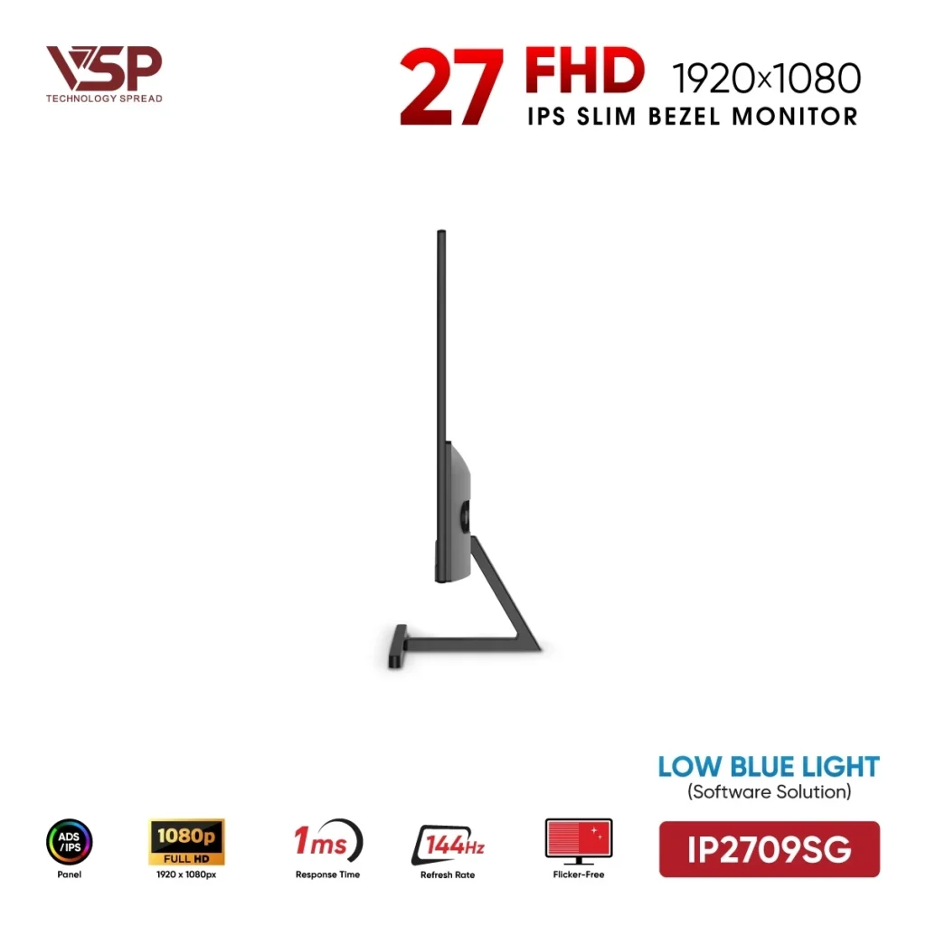 Màn hình VSP IP2709SG 27 inch IPS 144Hz 1ms | SATICOM thumbnail 3