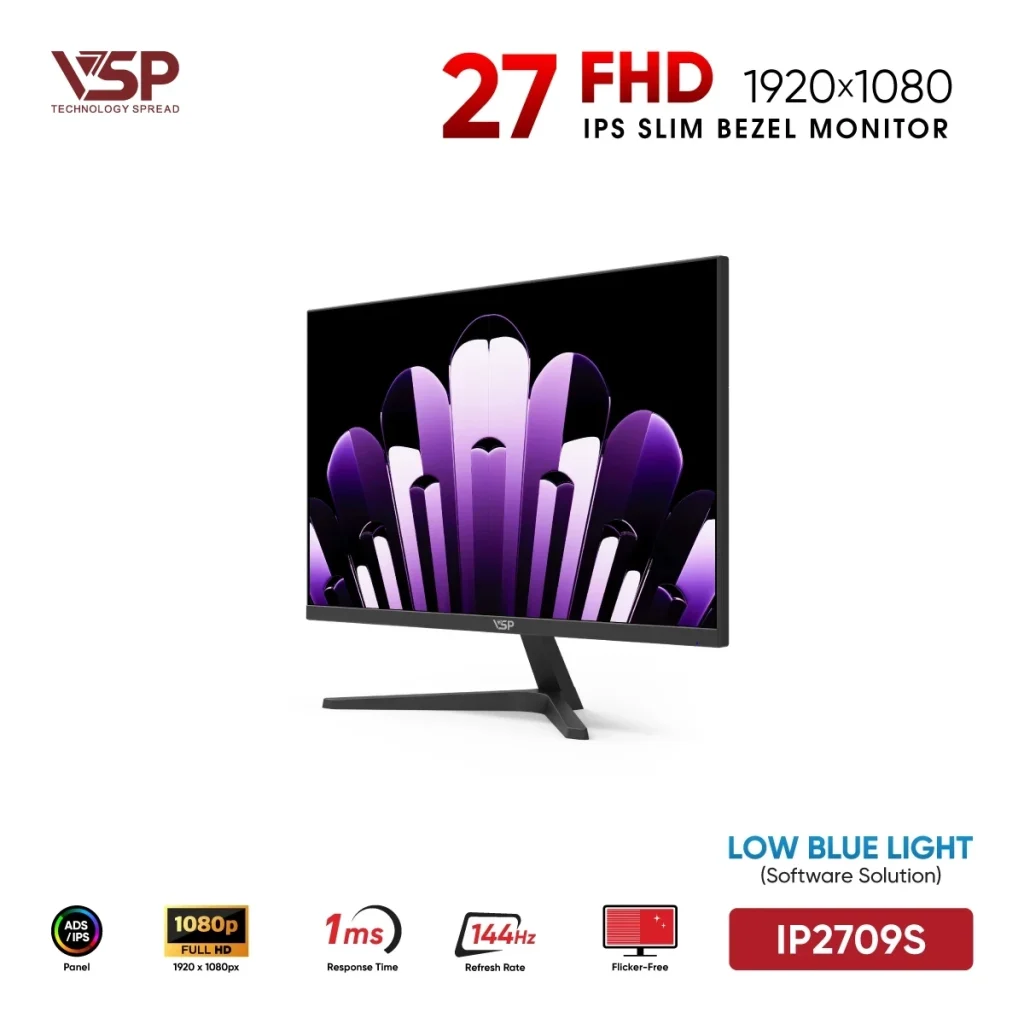 Màn hình VSP IP2709S 27 inch IPS 144Hz | SATICOM - Ảnh 5