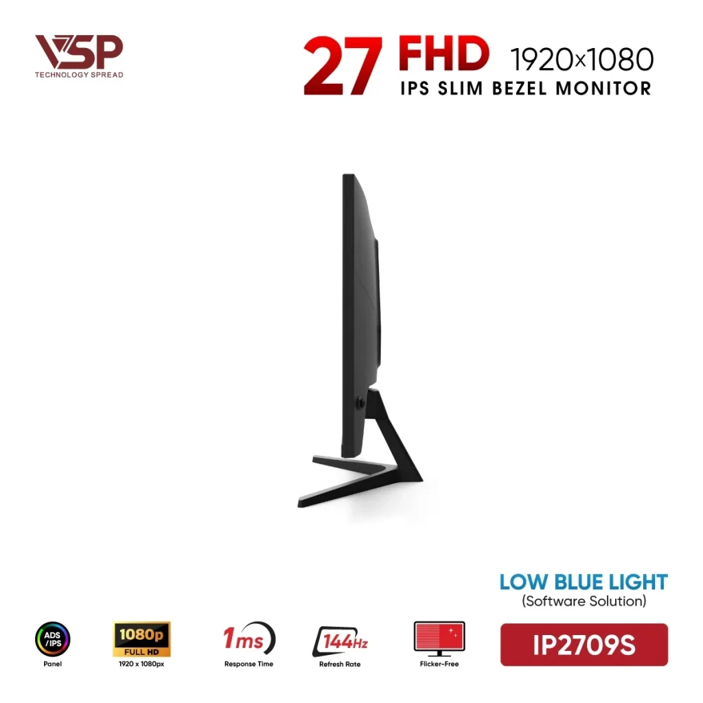 Màn hình VSP IP2709S 27 inch IPS 144Hz | SATICOM thumbnail 3