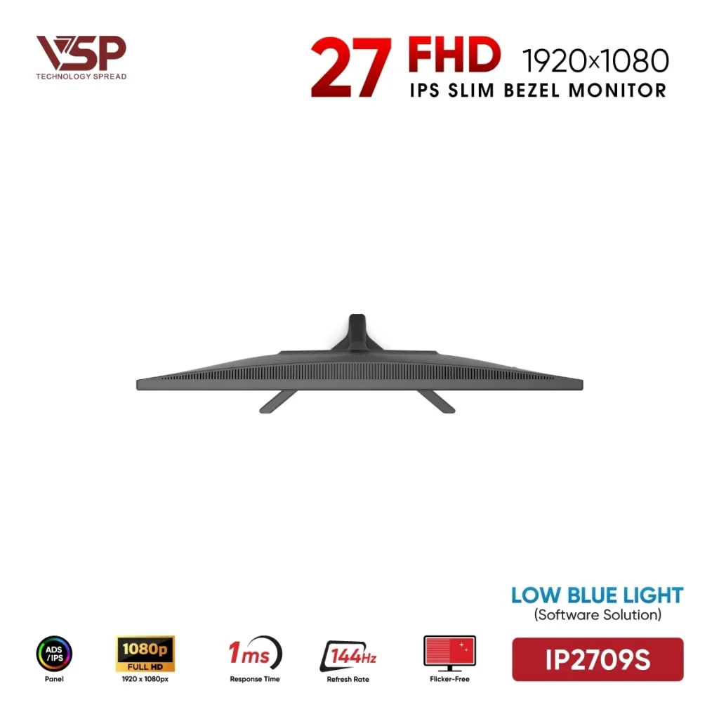Màn hình VSP IP2709S 27 inch IPS 144Hz | SATICOM thumbnail 2