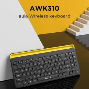 Bàn Phím Bluetooth AULA AWK310 Đen Không Dây