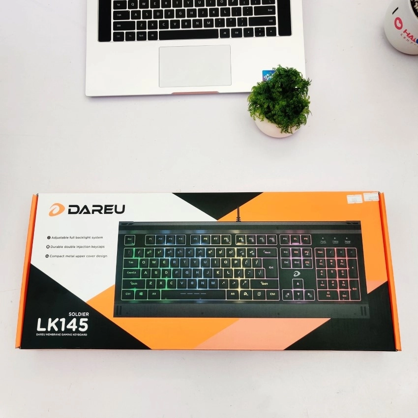 Bàn phím DAREU LK145 màu đen – LED 7 màu thumbnail 3