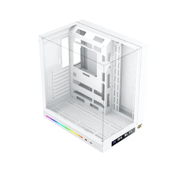 Case Xigmatek OCEAN II DGT Trắng | Vỏ Case LCD thumbnail 2
