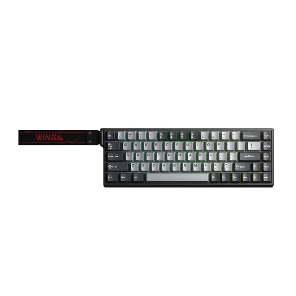 Bàn phím AULA WIN68HE MAX (Màu Xám)