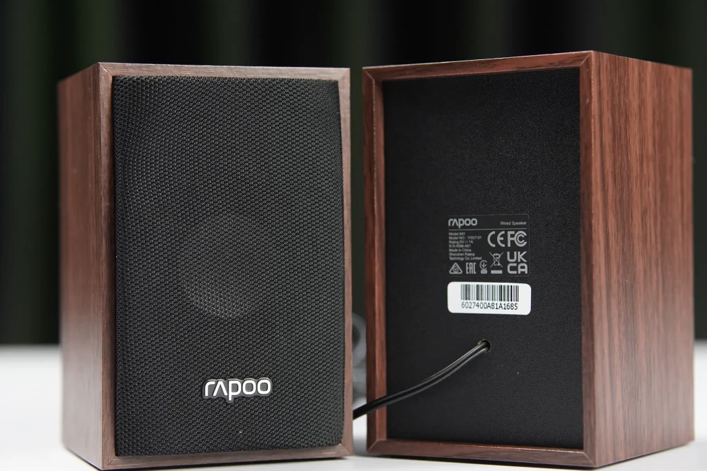 Loa Rapoo A81 Brown/Nâu 6W Loa Máy Tính 3.5mm thumbnail 3