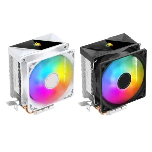 Tản Nhiệt Leopard K200 RGB 92mm Đen Trắng