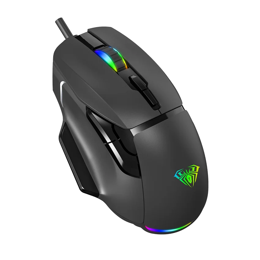 Chuột Gaming AULA F805 6400 DPI, 7 Nút, LED RGB SATICOM thumbnail 2