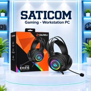 Tai Nghe Gaming DAREU EH416 RGB USB Giả Lập 7.1