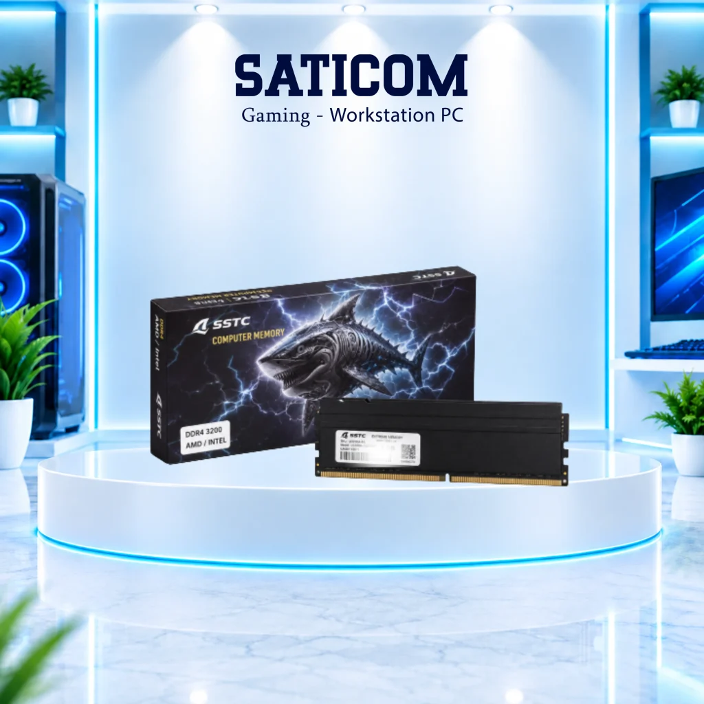 RAM SSTC 8GB DDR4 3200MHz UDIMM Có Tản Nhiệt