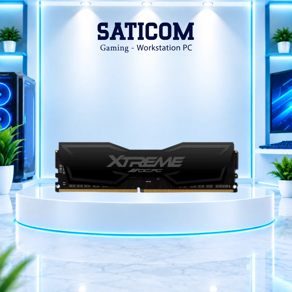 RAM OCPC DDR4 8GB 3200MHz CL16 Có Tản Nhiệt Đen