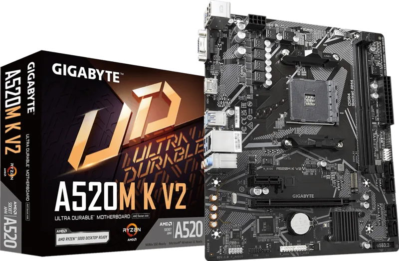 Mainboard Gigabyte A520M K V2 DDR4