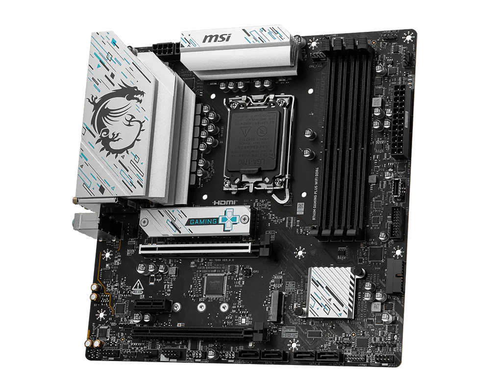 Mainboard MSI B760M Gaming Plus WiFi DDR4 thumbnail 2