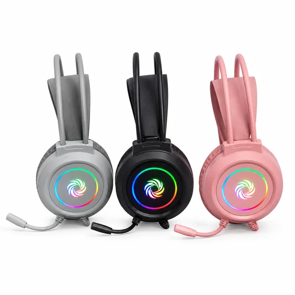 Tai Nghe Gaming CoolerPlus 7.1 No Box (Trắng Xám/ Đen/ Hồng) thumbnail 2