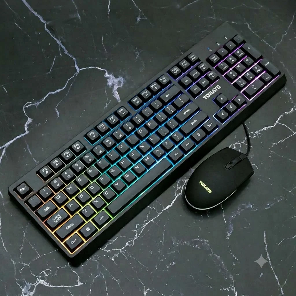 Combo Bàn Phím Chuột Tomato S100 LED RGB thumbnail 2