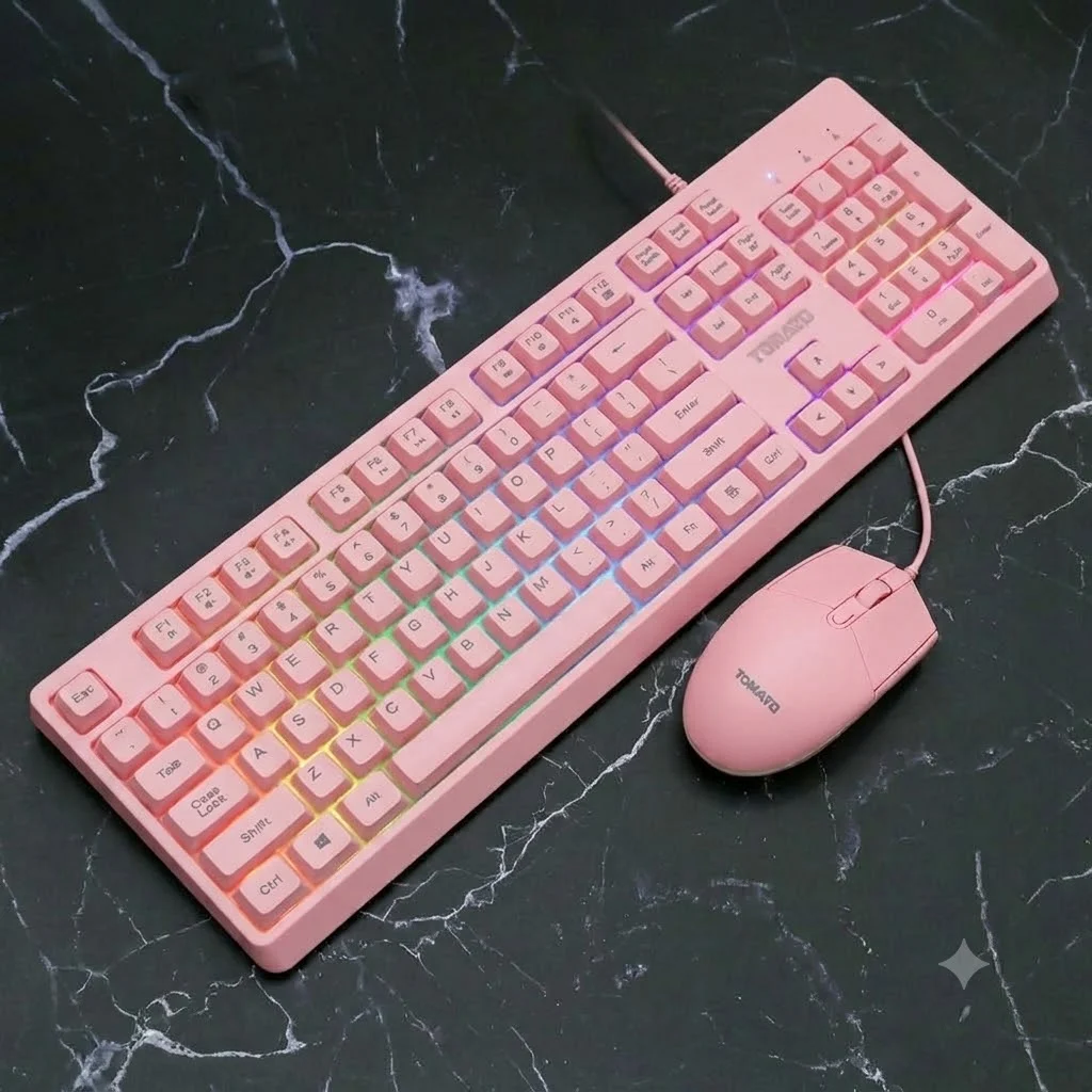 Combo Bàn Phím Chuột Tomato S100 LED RGB thumbnail 4