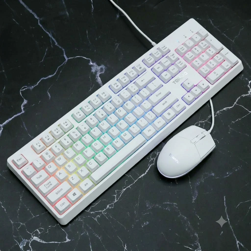 Combo Bàn Phím Chuột Tomato S100 LED RGB thumbnail 3
