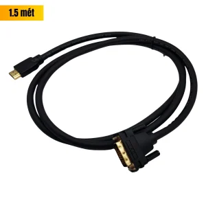Dây Chuyển HDMI to DVI 1m5 – Kết Nối Màn Hình