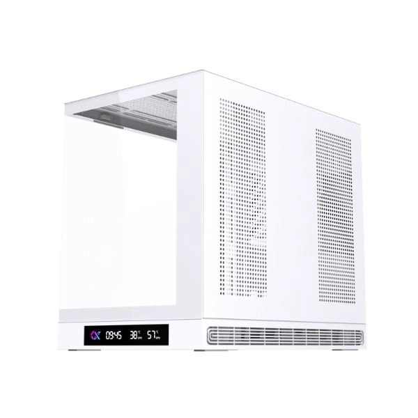 Case Xigmatek Cloud M DGT Trắng | Vỏ Case LCD thumbnail 3