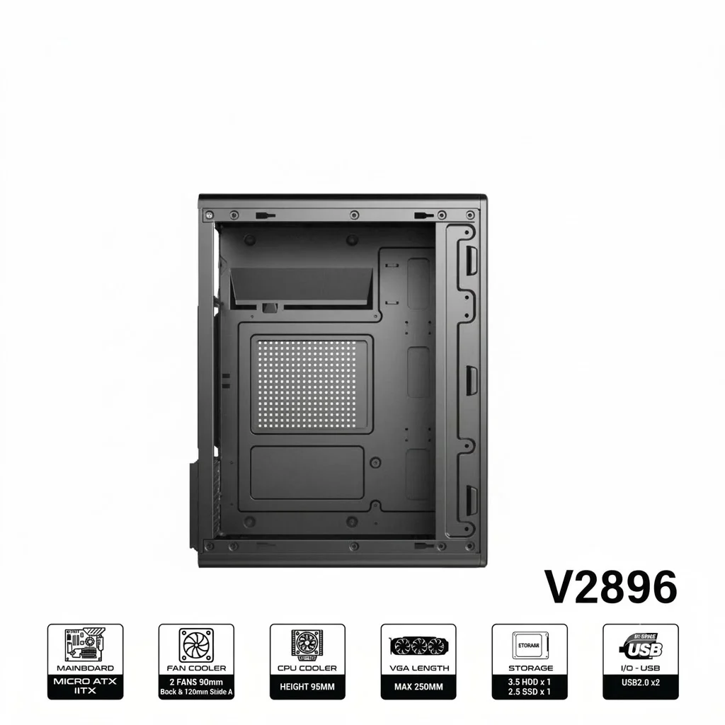 Vỏ Case VSP V2896 270x160x350mm | Case Văn Phòng – SATICOM thumbnail 2