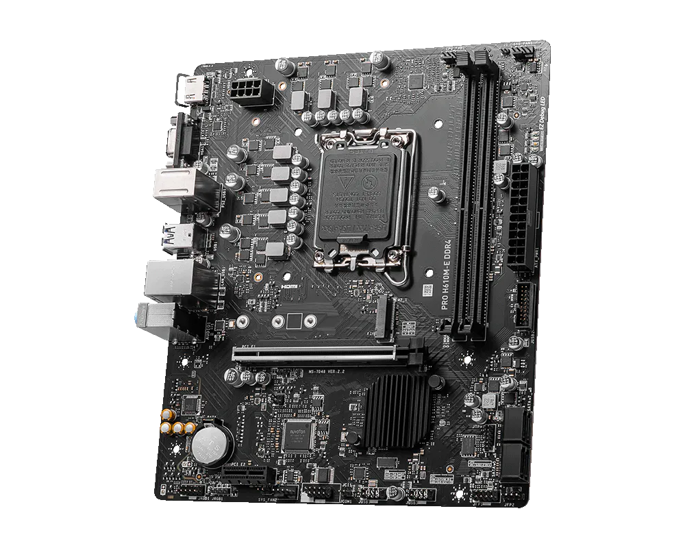 Mainboard MSI PRO H610M-E DDR4 thumbnail 3