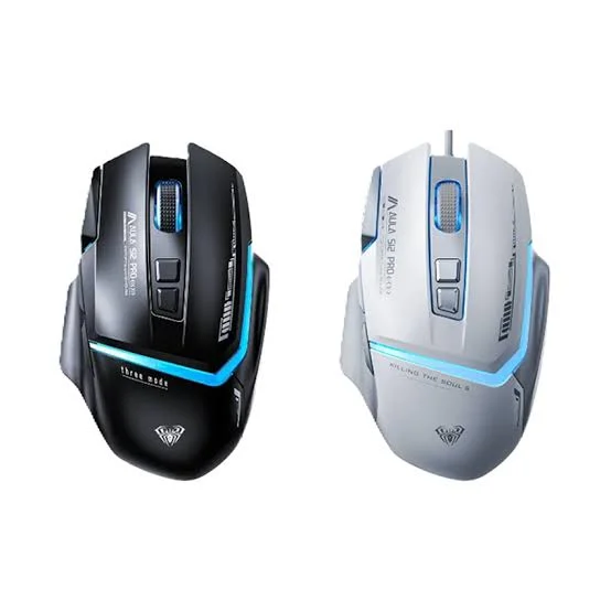 Chuột Gaming AULA S12 Pro 12800 DPI, LED RGB SATICOM