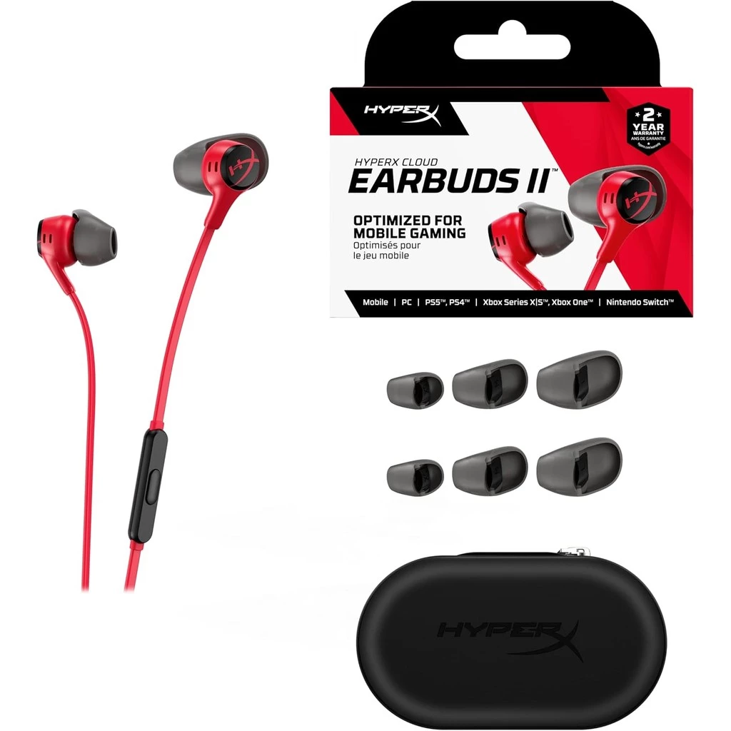 Tai Nghe HP HyperX Cloud Earbuds II Có Mic thumbnail 3
