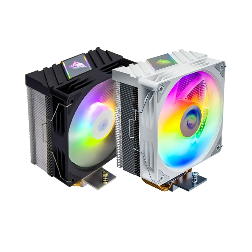 Tản Nhiệt Khí Leopard K400 RGB Đen Trắng