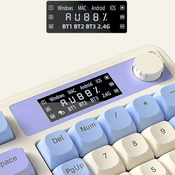 Bàn phím AULA S99 Pro Không Dây, RGB, 99 Phím thumbnail 5