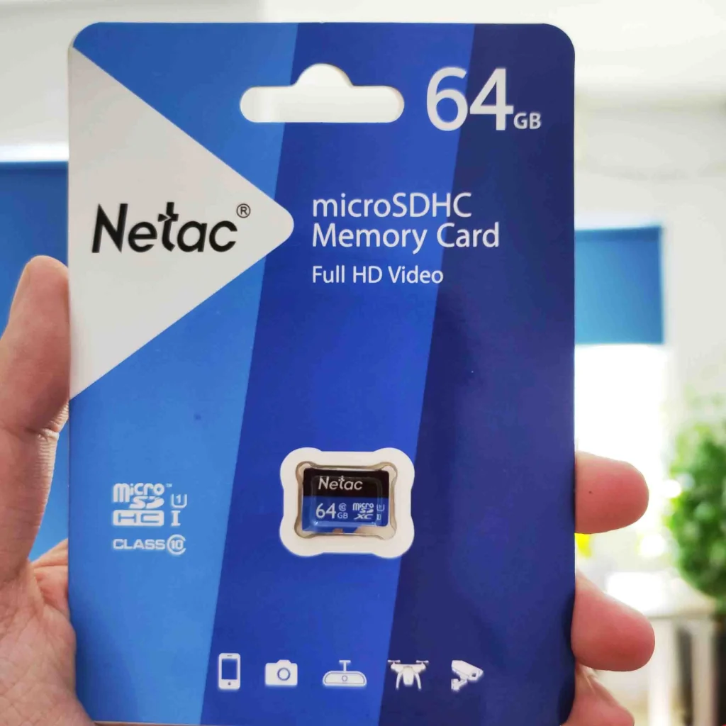 Thẻ Nhớ Netac 64GB MicroSD Chính Hãng thumbnail 2