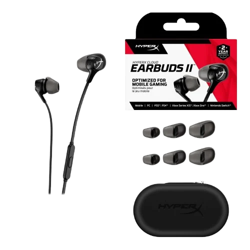 Tai Nghe HP HyperX Cloud Earbuds II Có Mic thumbnail 2