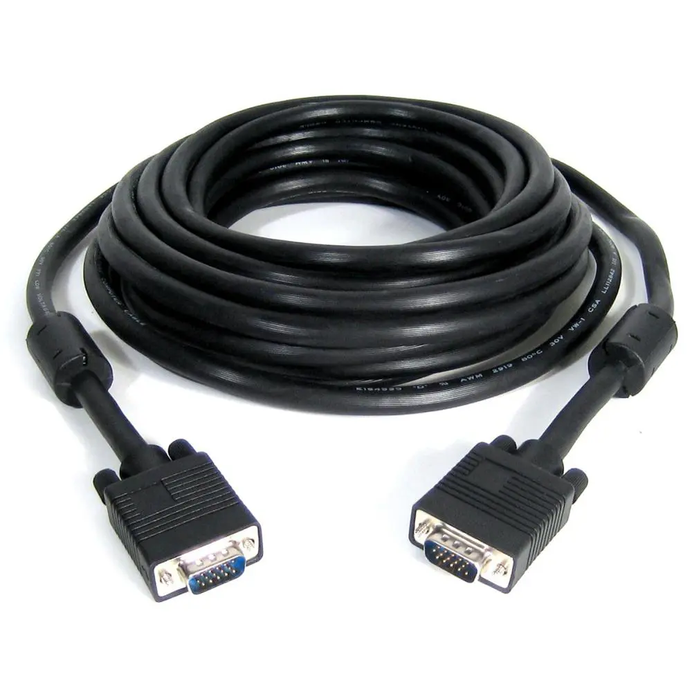 Dây VGA ZIN Đen – Cáp Kết Nối Màn Hình | SATICOM
