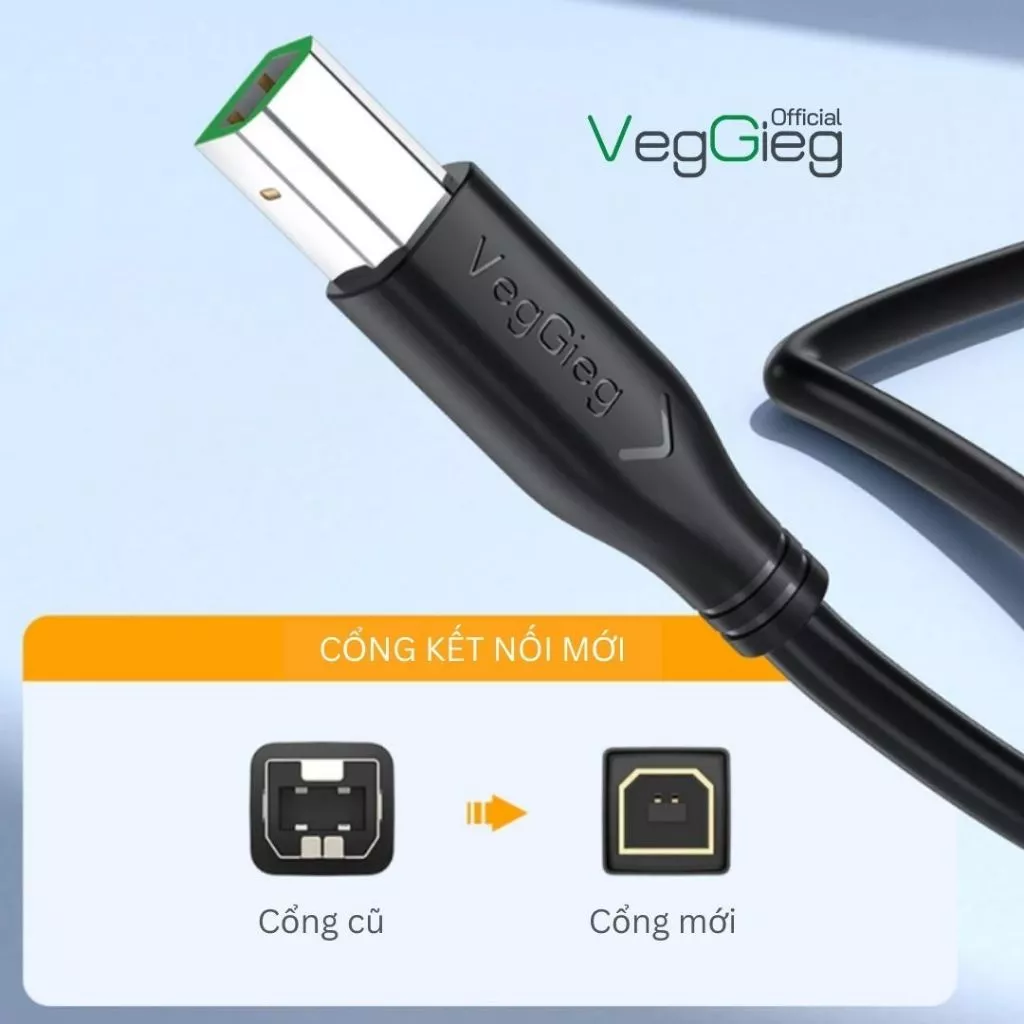 Cáp Máy In USB 2.0 VegGieg V-U404 1.5M thumbnail 4