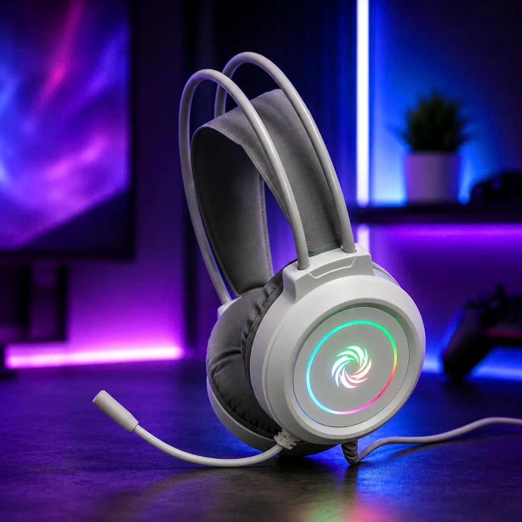 Tai Nghe Gaming CoolerPlus 7.1 No Box (Trắng Xám/ Đen/ Hồng) thumbnail 5